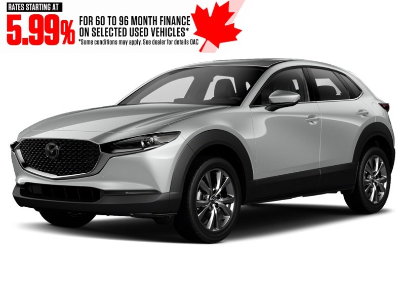2022 Mazda CX-30 GT AWD Sonic Silver Metallic  Shot 3