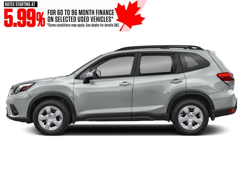 2023 Subaru Forester CVT Ice Silver Metallic  Shot 3