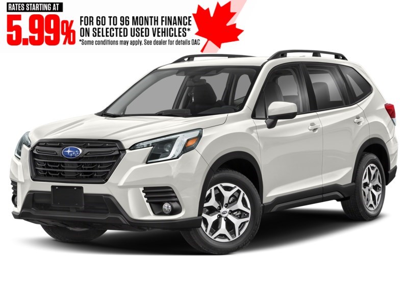 2023 Subaru Forester Touring CVT Crystal White Pearl  Shot 4