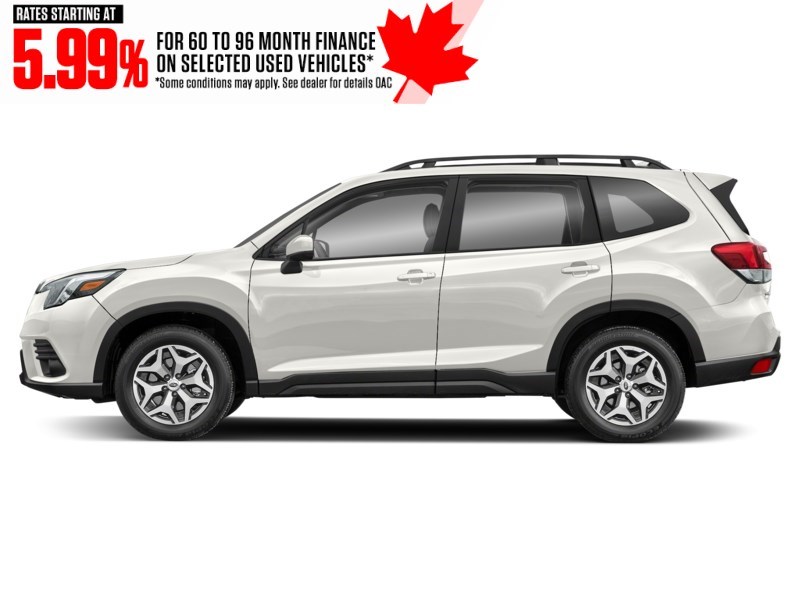 2023 Subaru Forester Touring CVT Crystal White Pearl  Shot 3
