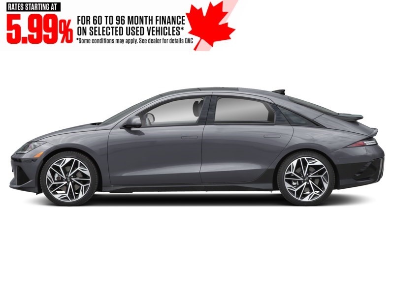 2023 Hyundai IONIQ 6 Preferred AWD Long Range w/Ultimate Pkg Nocturne Grey  Shot 5