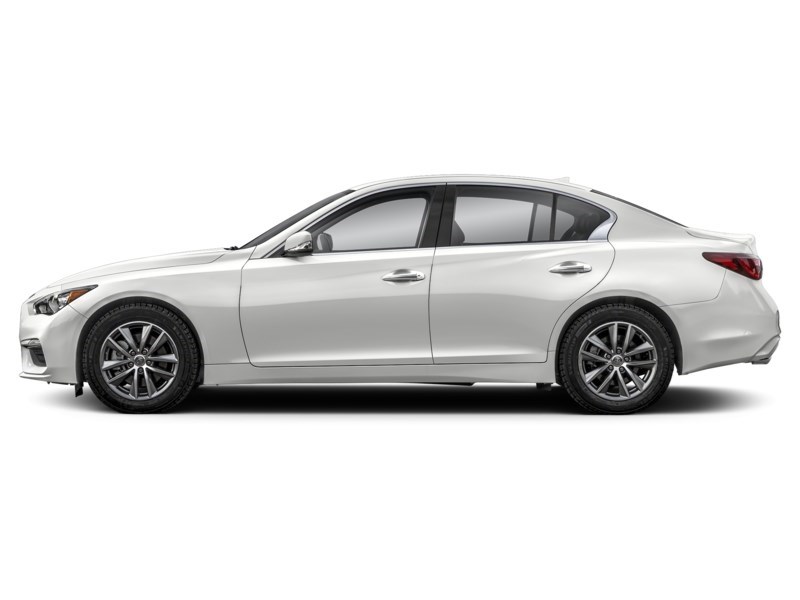 2023 INFINITI Q50 LUXE AWD Pure White  Shot 3