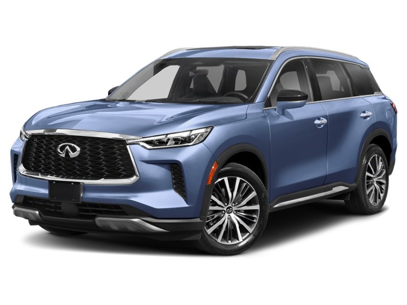 2023 INFINITI QX60 Sensory w/o Tow Moonbow Blue Pearl Metallic  Shot 4
