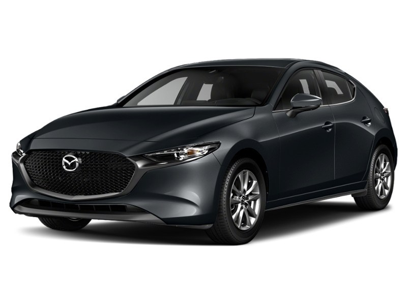 2023 Mazda Mazda3 Sport GX Auto FWD Jet Black Mica  Shot 8