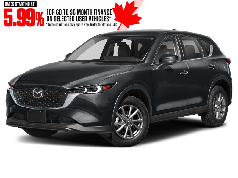 2023 Mazda CX-5 GX AWD Jet Black Mica  Shot 4