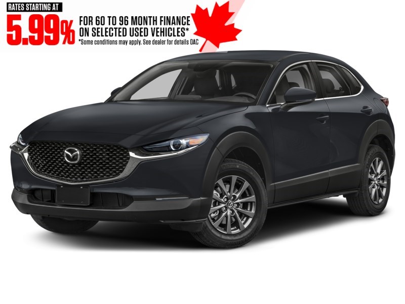 2024 Mazda CX-30 GX AWD Jet Black Mica  Shot 4