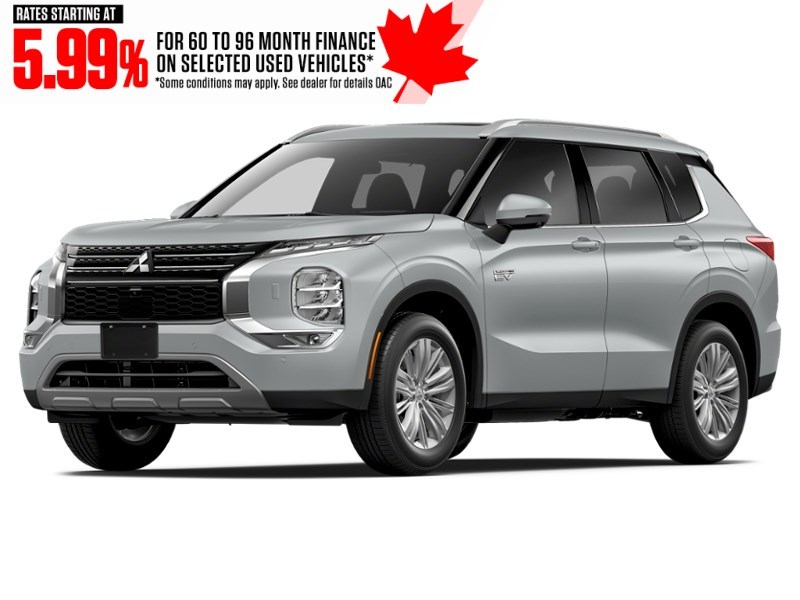 2024 Mitsubishi Outlander Plug-In Hybrid LE S-AWC Sterling Silver  Shot 3