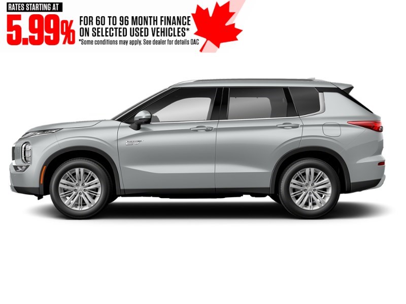 2024 Mitsubishi Outlander Plug-In Hybrid LE S-AWC Sterling Silver  Shot 2