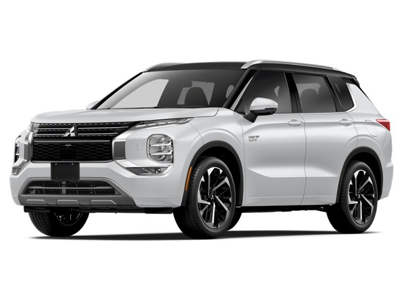 2023 Mitsubishi Outlander Plug-In Hybrid GT S-AWC White Diamond/Black Roof  Shot 7