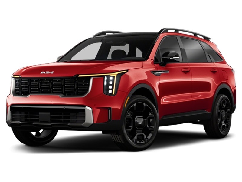 2024 Kia Sorento X-Line AWD Dawning Red  Shot 1