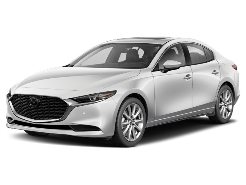 2025 Mazda Mazda3 GT Auto FWD Snowflake White Pearl  Shot 2