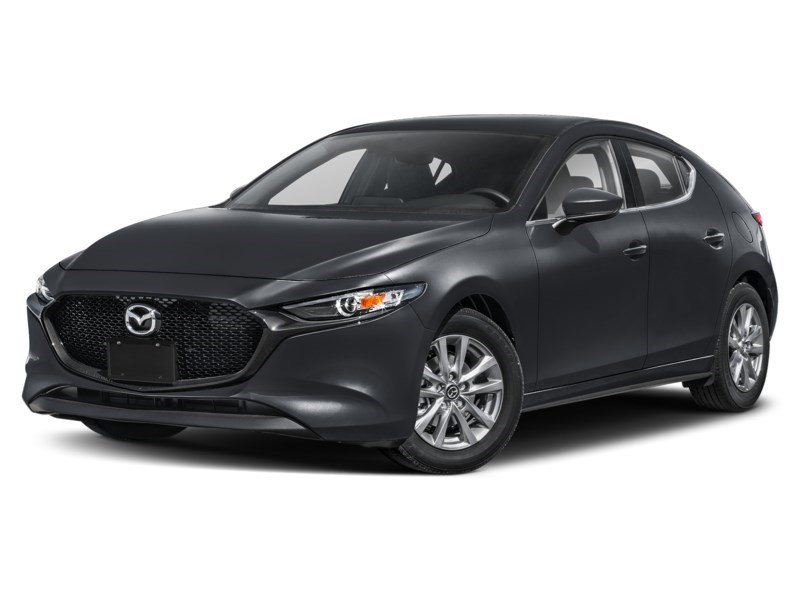 2025 Mazda Mazda3 Sport GX Auto FWD Jet Black Mica  Shot 4