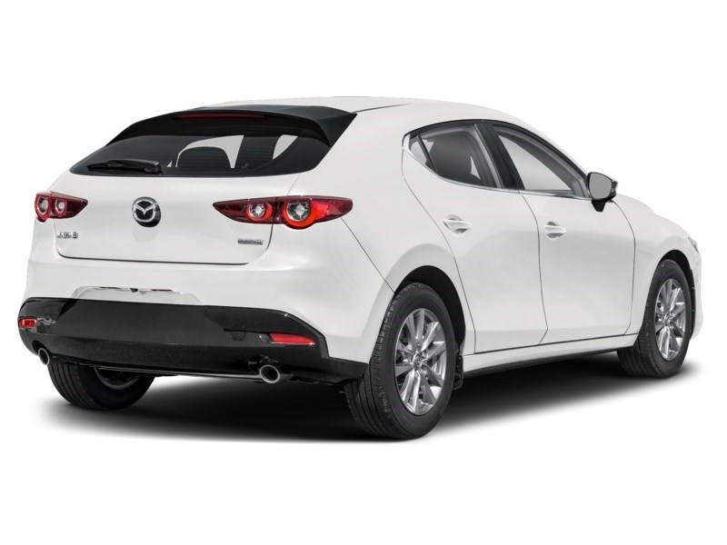 2025 Mazda Mazda3 Sport GX Auto FWD Snowflake White Pearl  Shot 8