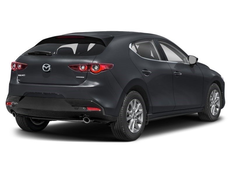 2025 Mazda Mazda3 Sport GX Auto FWD Jet Black Mica  Shot 6