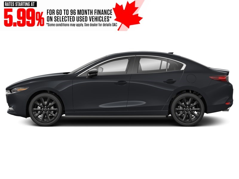 2024 Mazda Mazda3 GT w/Turbo Auto i-ACTIV AWD Jet Black Mica  Shot 4