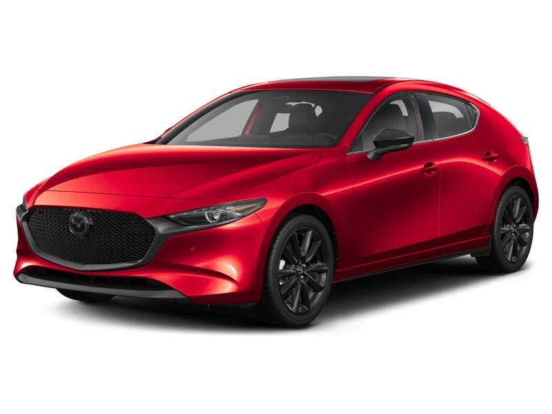 2024 Mazda Mazda3 Sport GT w/Turbo Auto i-ACTIV AWD Soul Red Crystal Metallic  Shot 3