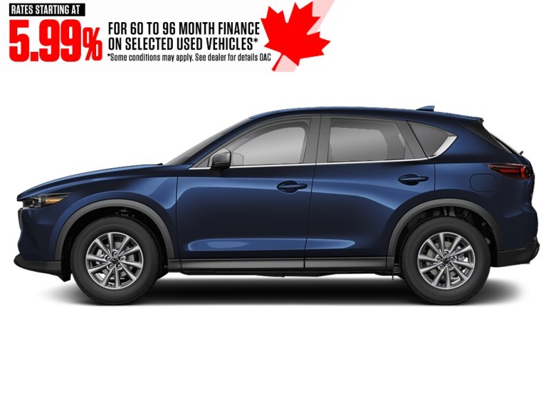 2025 Mazda CX-5 GS AWD Deep Crystal Blue Mica  Shot 2