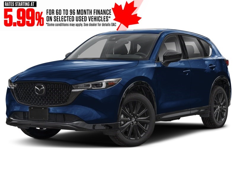 2024 Mazda CX-5 Sport Design AWD Deep Crystal Blue Mica  Shot 4