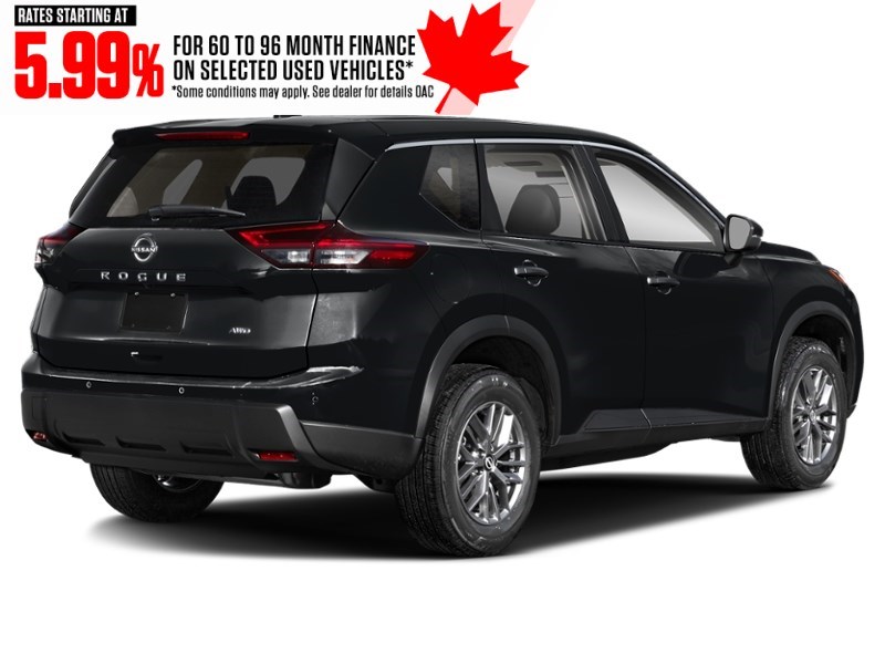 2024 Nissan Rogue AWD S Super Black  Shot 6