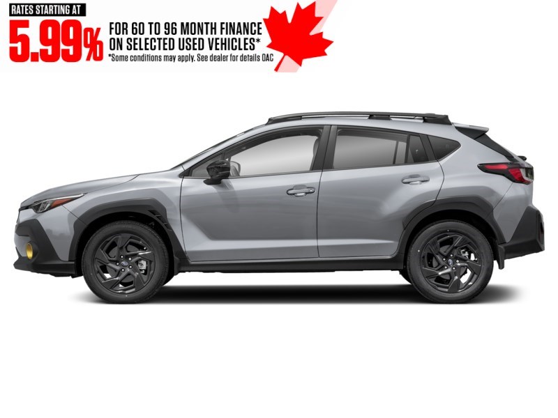 2024 Subaru Crosstrek Onyx AWD Ice Silver Metallic  Shot 3
