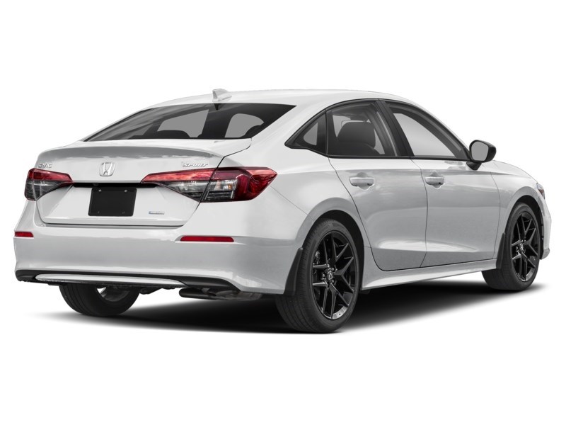 2025 Honda Civic Hybrid Sport eCVT Platinum White Pearl  Shot 6