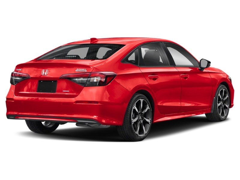 2025 Honda Civic Hybrid Sport Touring eCVT Rallye Red  Shot 2