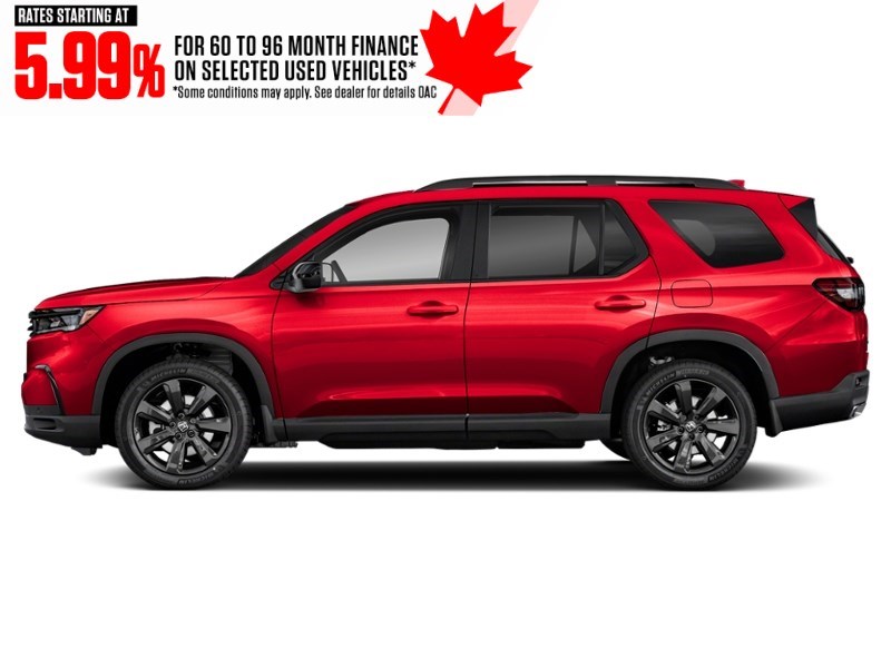 2023 Honda Pilot Sport AWD Radiant Red Metallic II  Shot 5