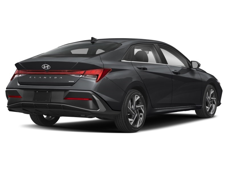 2026 Hyundai Elantra HEV Luxury Sedan Abyss Black  Shot 8