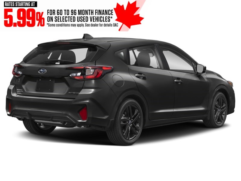 2024 Subaru Impreza Touring AWD Crystal Black Silica  Shot 6