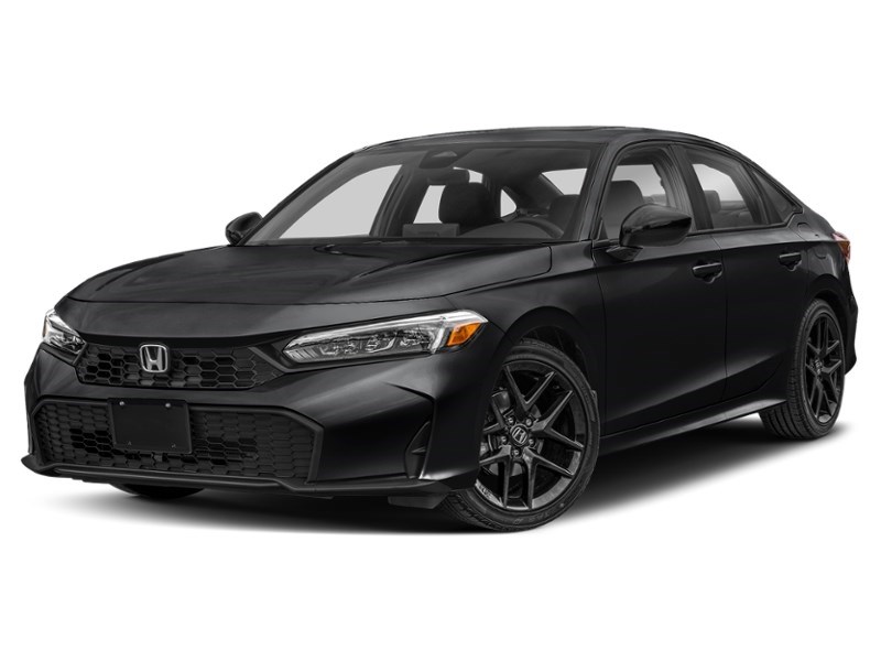 2026 Honda Civic Sport CVT Crystal Black Pearl  Shot 1