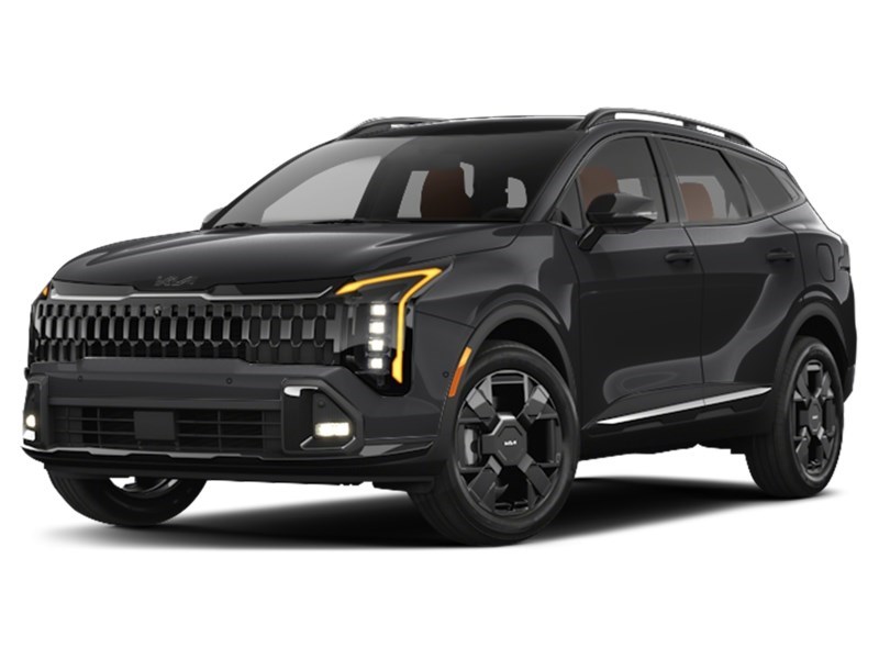 2026 Kia Sportage X-Line Limited AWD w/Terracotta Brown Interior Fusion Black  Shot 2
