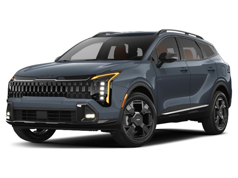 2026 Kia Sportage X-Line Limited AWD w/Terracotta Brown Interior Gravity Grey  Shot 1