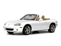 2002 Mazda MX-5 Miata 2dr Conv Auto Pure White  Shot 5
