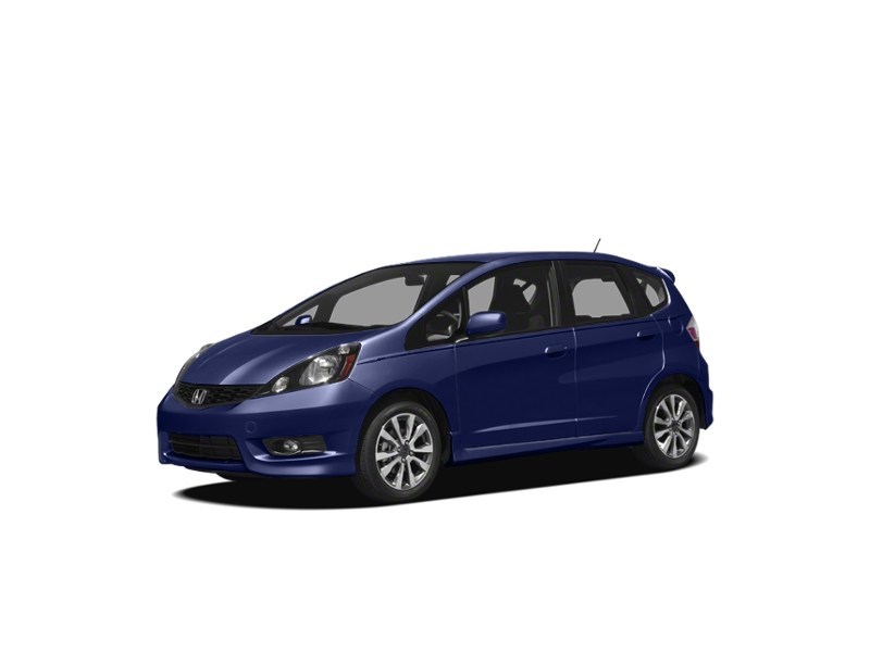 2012 Honda Fit 5dr HB Auto Sport Vortex Blue Pearl  Shot 4