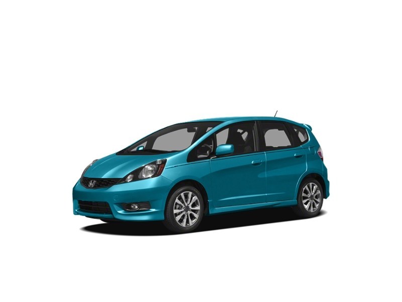 2012 Honda Fit 5dr HB Auto Sport Cool Turquoise Metallic  Shot 7