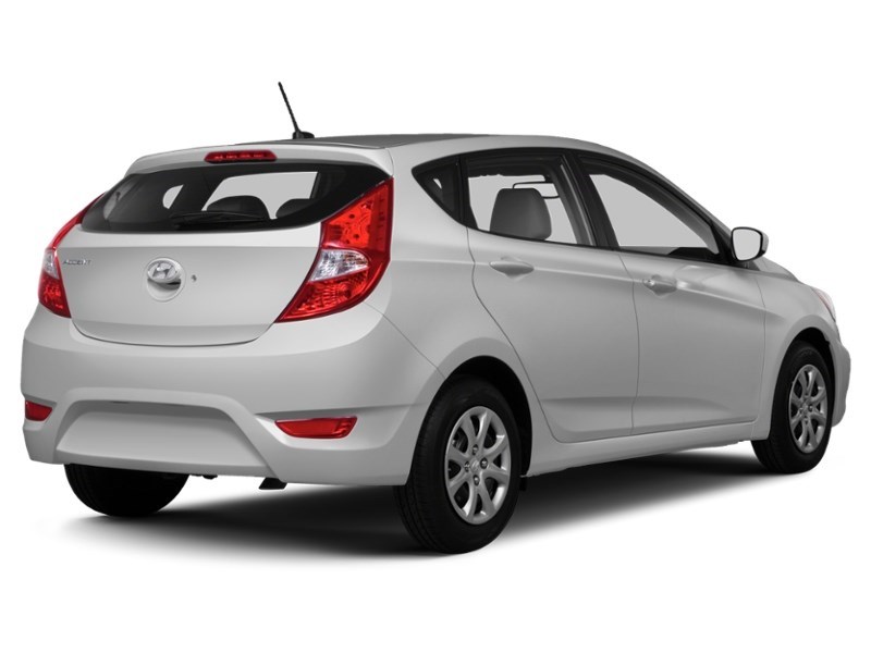 2013 Hyundai Accent 5dr HB Auto GL Ironman Silver Metallic  Shot 2