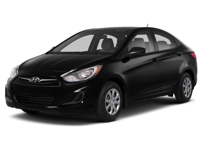 2013 Hyundai Accent 4dr Sdn Man GL *Ltd Avail* Ultra Black Pearl  Shot 1