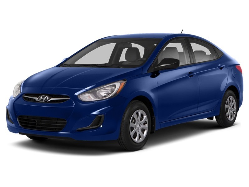2013 Hyundai Accent 4dr Sdn Auto GL Marathon Blue Pearl  Shot 4