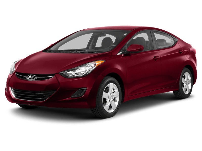 2013 Hyundai Elantra 4dr Sdn Auto GL Sparkling Ruby Mica  Shot 4