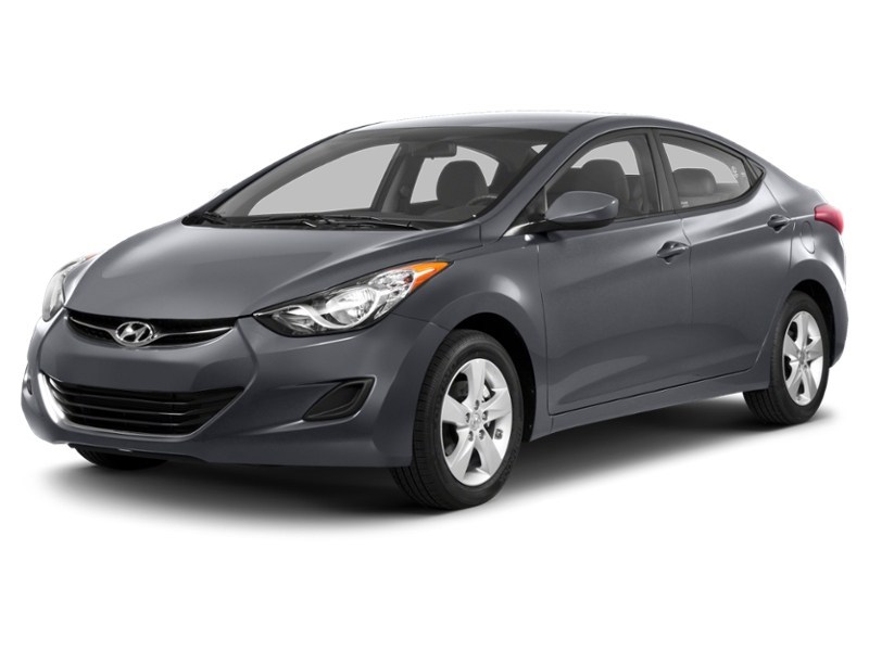2013 Hyundai Elantra 4dr Sdn Auto GL Harbour Grey Metallic  Shot 4