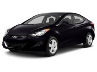 2013 Hyundai Elantra 4dr Sdn Auto GLS Midnight Black Mica  Shot 14