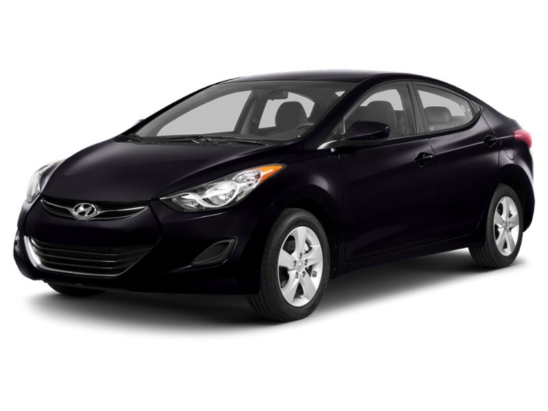 2013 Hyundai Elantra 4dr Sdn Auto GL Midnight Black Mica  Shot 22
