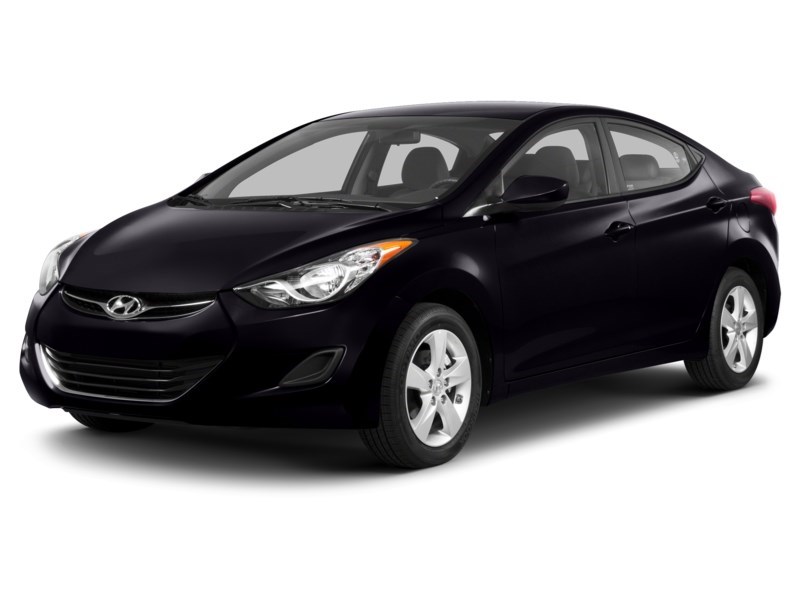 2013 Hyundai Elantra 4dr Sdn Auto GLS Midnight Black Mica  Shot 14