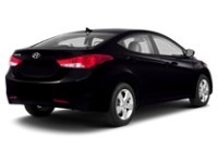 2013 Hyundai Elantra 4dr Sdn Auto GL Midnight Black Mica  Shot 24