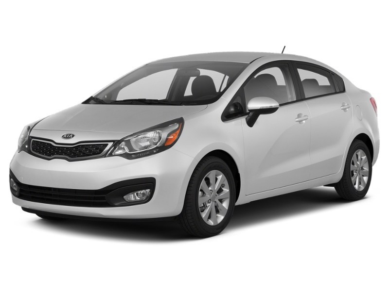 2013 Kia Rio 4dr Sdn Auto EX Clear White  Shot 58