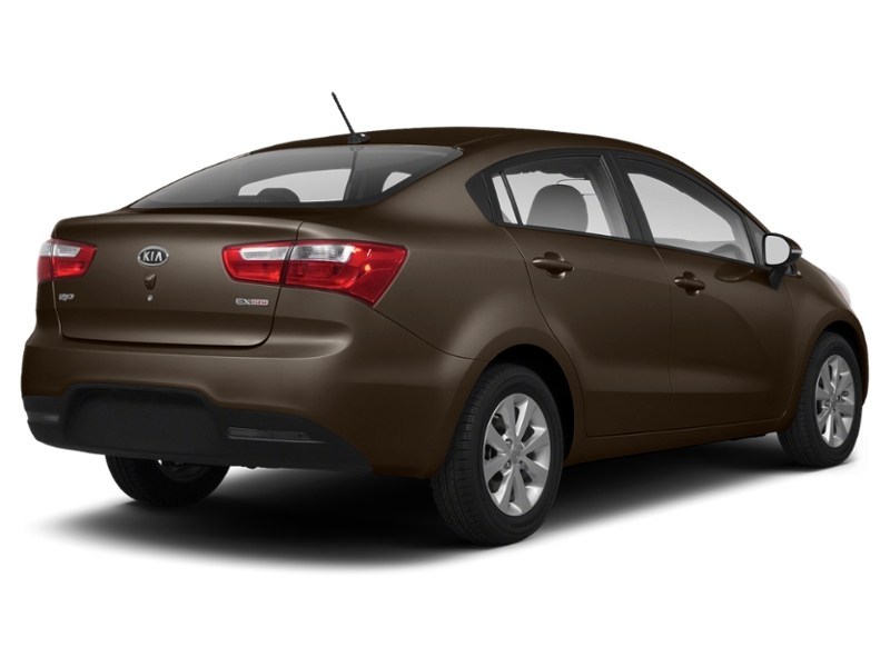 2013 Kia Rio 4dr Sdn Auto EX Chestnut Brown Pearl  Shot 36
