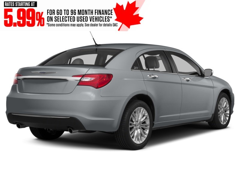 2014 Chrysler 200 4dr Sdn LX Billet Metallic Clearcoat  Shot 6