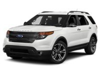 2014 Ford Explorer 4WD 4dr Sport White Platinum Metallic Tri-Coat  Shot 4