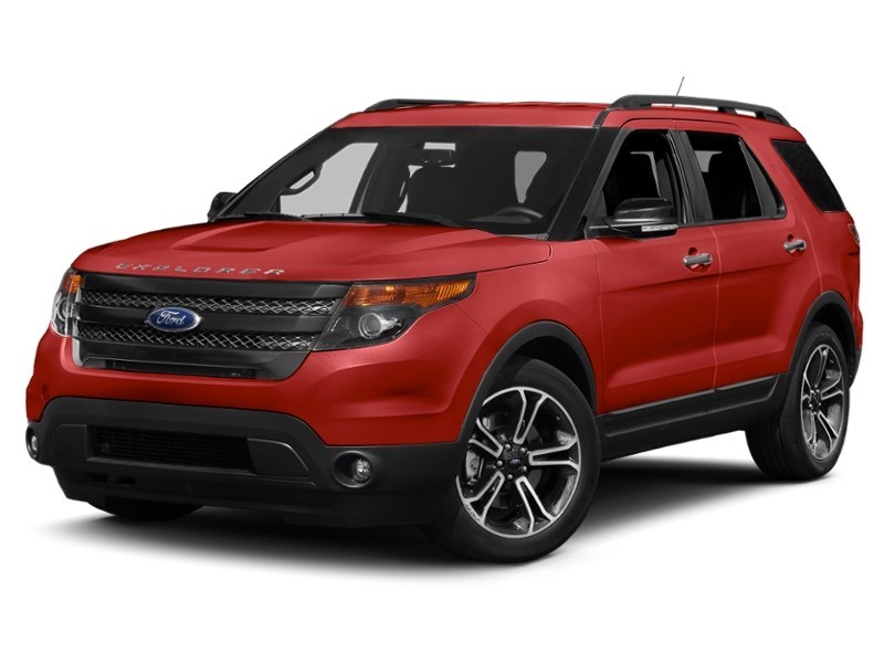 2014 Ford Explorer 4WD 4dr Sport Ruby Red Metallic Tinted Clearcoat  Shot 10