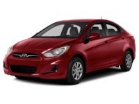 2014 Hyundai Accent 4dr Sdn Auto GL Boston Red Metallic  Shot 8